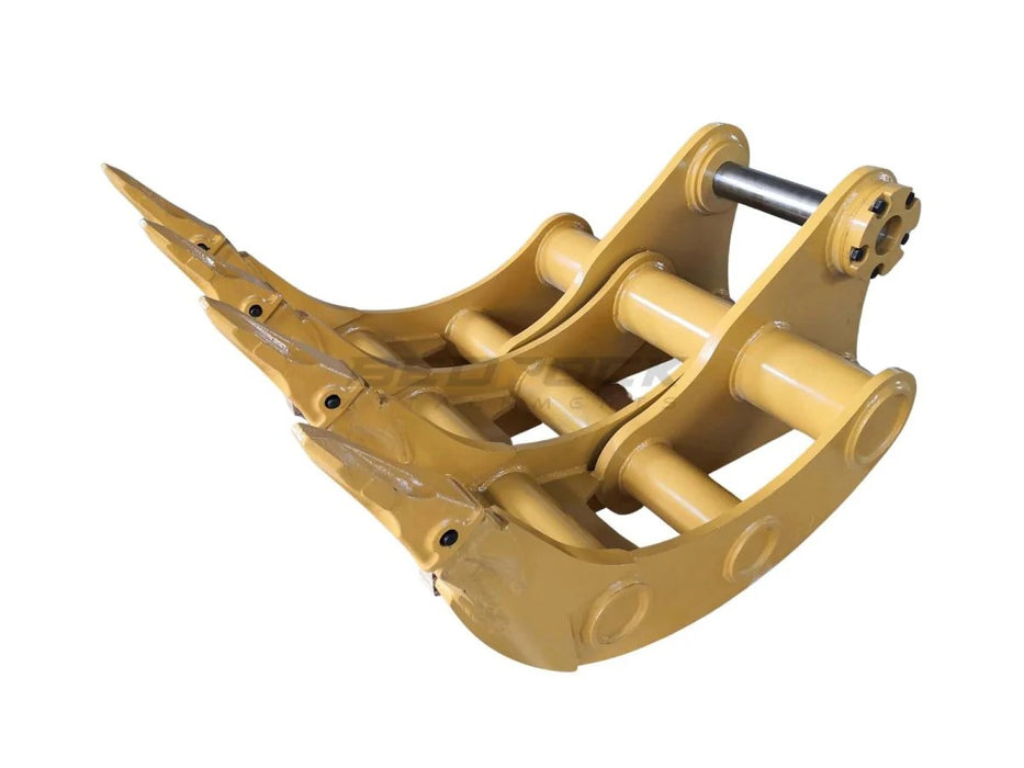 Bedrock Attachments – Excavator Rake GP-GP DB Linkage