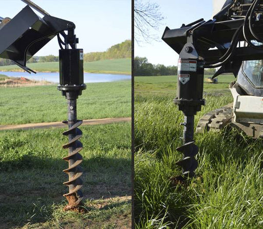 Loflin Fabrication – Auger Attachment With 12" Bit