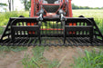 Loflin Fabrication - Compact Tractor Rock Bucket Grapple