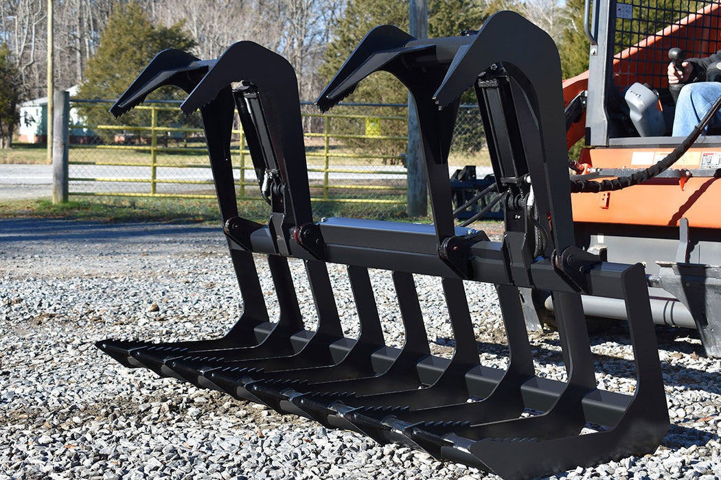 Loflin Fabrication -  Compact Tractor Root Grapple
