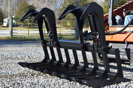 Loflin Fabrication -  Compact Tractor Root Grapple
