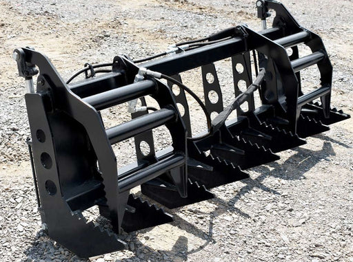 Loflin Fabrication - Compact Tractor Vertical Root Grapple