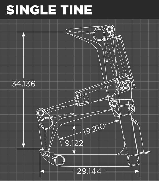 Loflin Fabrication -  Mini Skid Steer and Compact Tractor Root Grapple