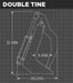 Loflin Fabrication -  Mini Skid Steer and Compact Tractor Vertical Root Grapple