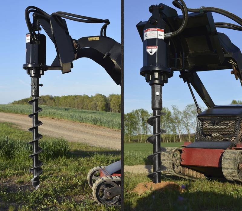 Loflin Fabrication -  Mini Skid Steer Auger