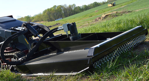 Loflin Fabrication - Mini Skid Steer Brush Cutter