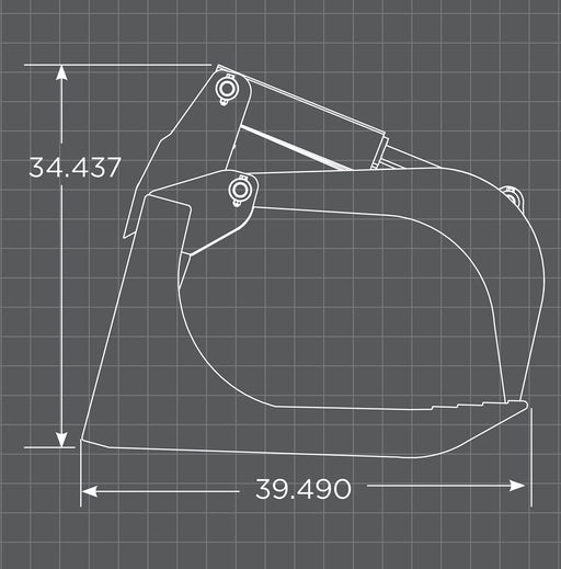 Loflin Fabrication – 72" Heavy Duty Root Grapple