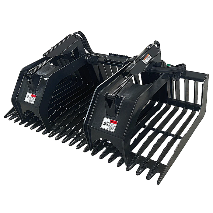 Stout Buckets – 72" Heavy Duty Rock Bucket Grapple