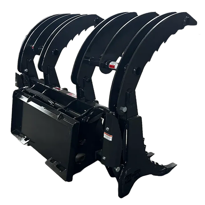 Stout Buckets – 82" XHD Dual Clam Root Grapple