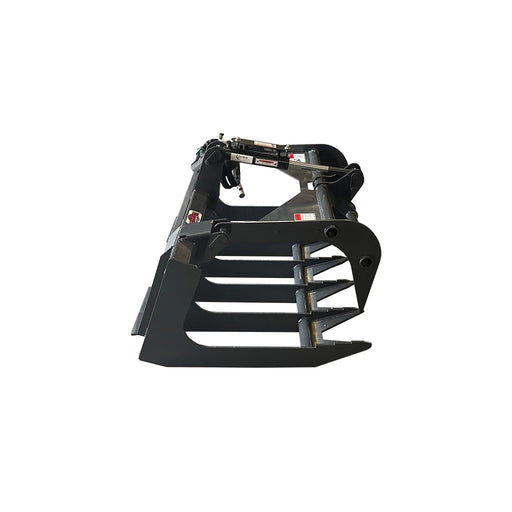 Stout Buckets – Light Duty LT-54-8 Brush and Root Grapple With Skid Steer Quick Attach