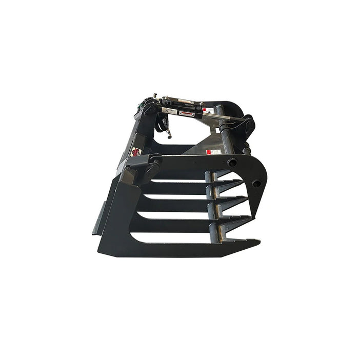 Stout Buckets – Light Duty LT-54-8 Brush and Root Grapple With Skid Steer Quick Attach