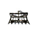 Stout Buckets – Light Duty LT-54-8 Brush and Root Grapple With Skid Steer Quick Attach