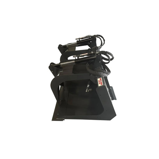 Stout Buckets – 84" Flat Bottom Grapple Bucket With Skid Steer Quick Attach