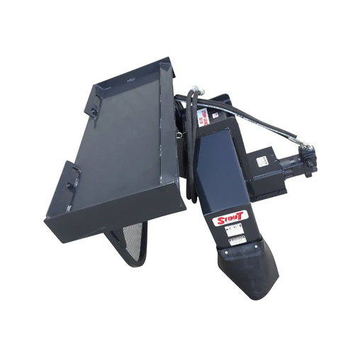 Stout Buckets – Stump Grinder with Skid Steer Quick Attach