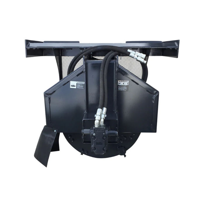 Stout Buckets – Stump Grinder with Skid Steer Quick Attach