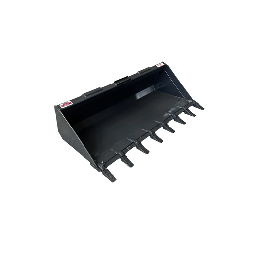 Stout Buckets – Tooth Bucket with Skid Steer Quick Attach