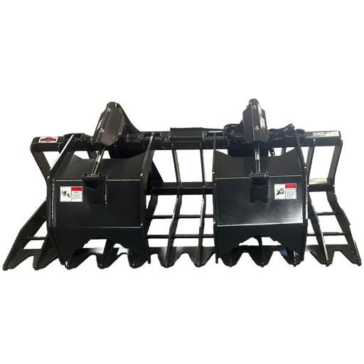 Stout Buckets – XHD Utility Grapple With Skid Steer Quick Attach