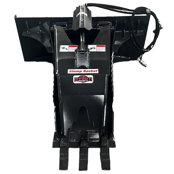 Stout Buckets – XL Stump Bucket Grapple 